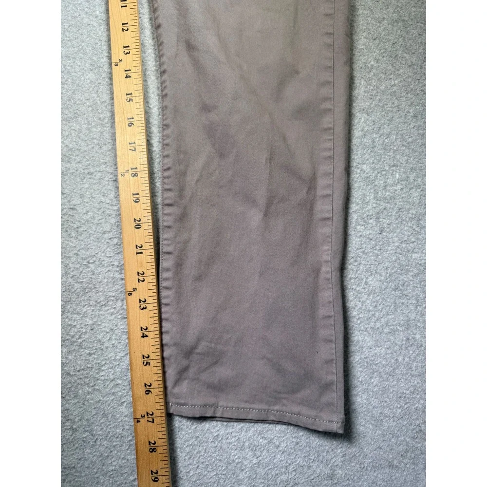 Flint and Tinder 365 Pants Mens 32x30 Taupe Slim Fit Stretch Chino Trousers